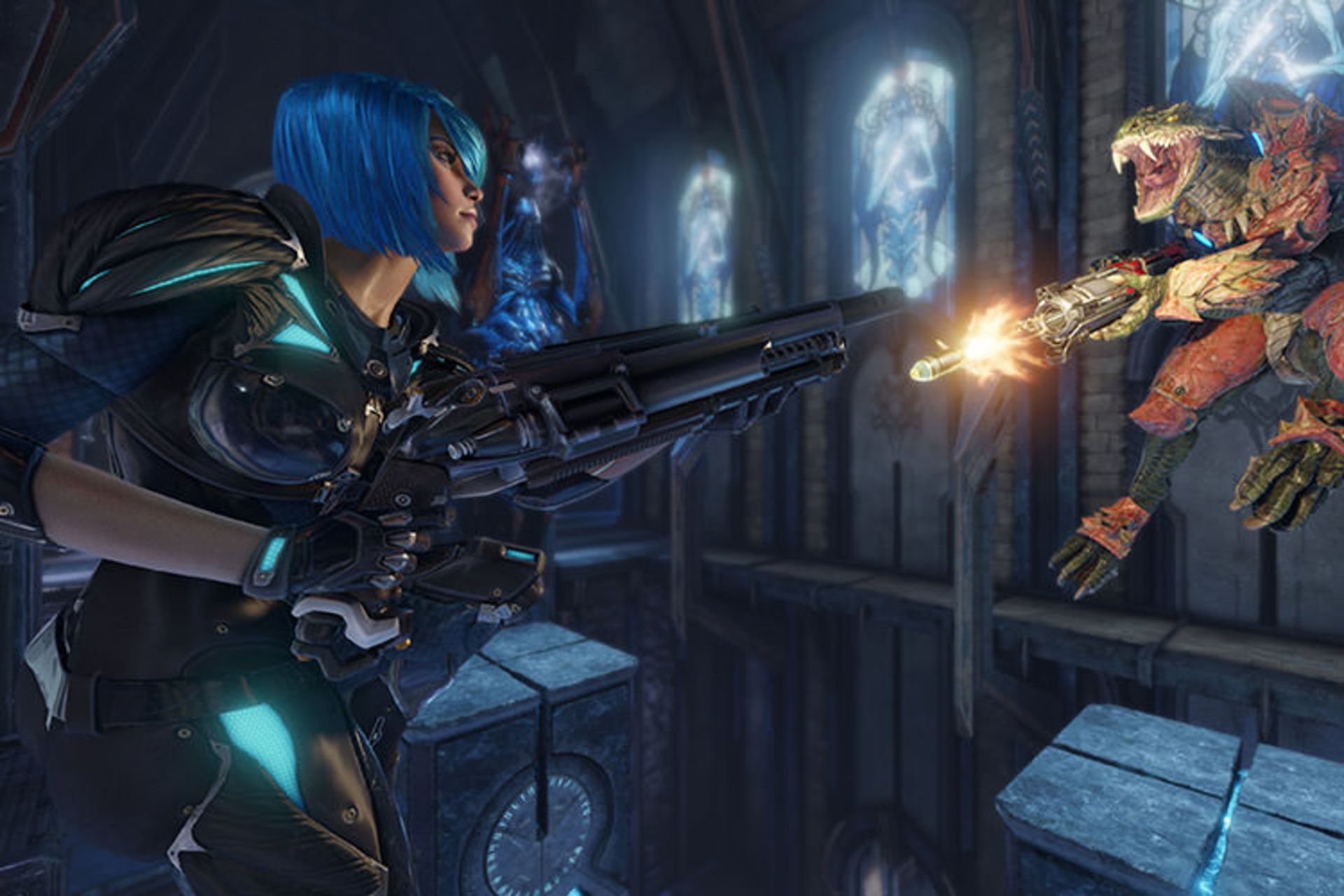 Nyx بازی Quake Champions