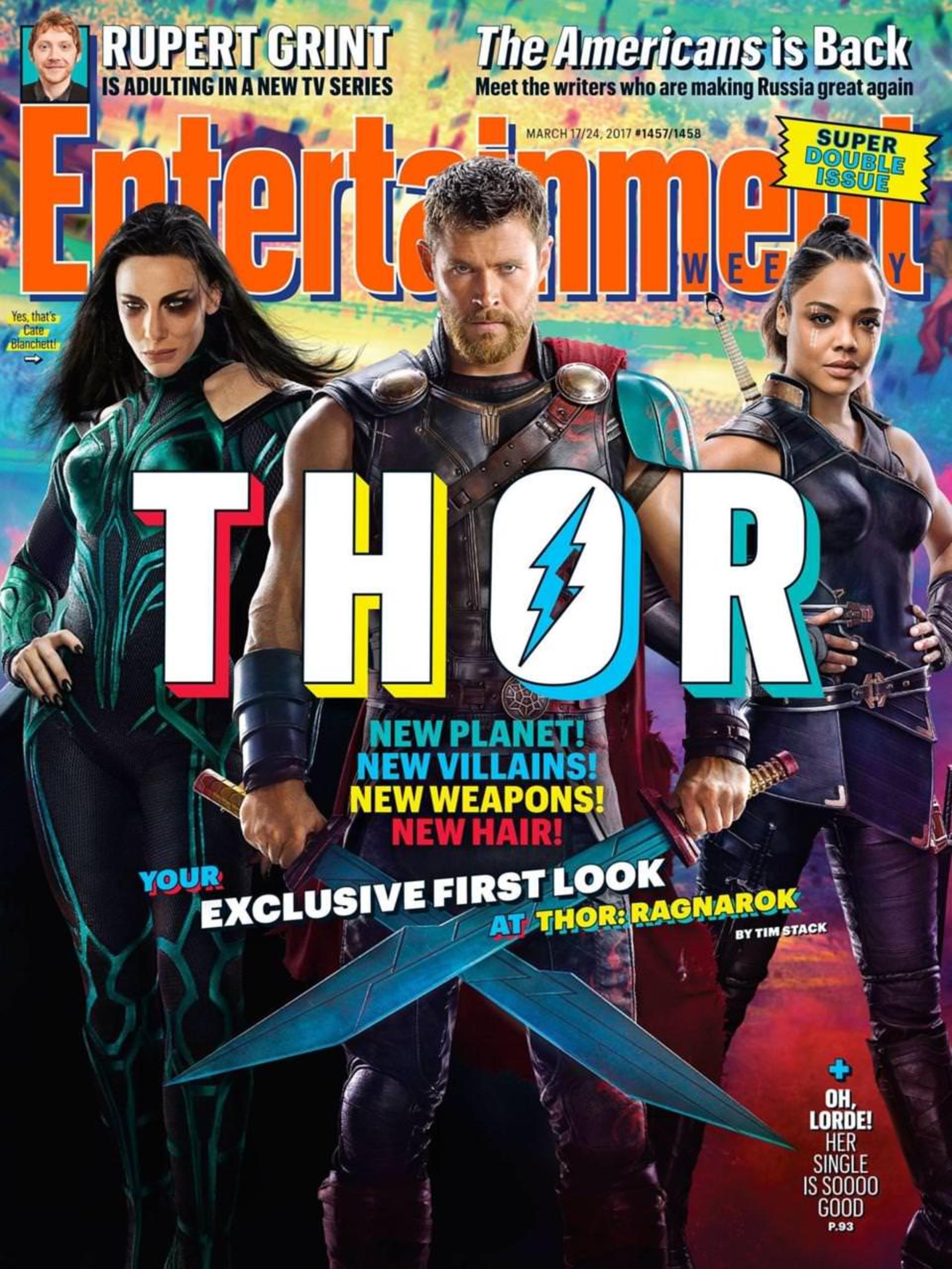 First Thor: Ragnarok photos reveal