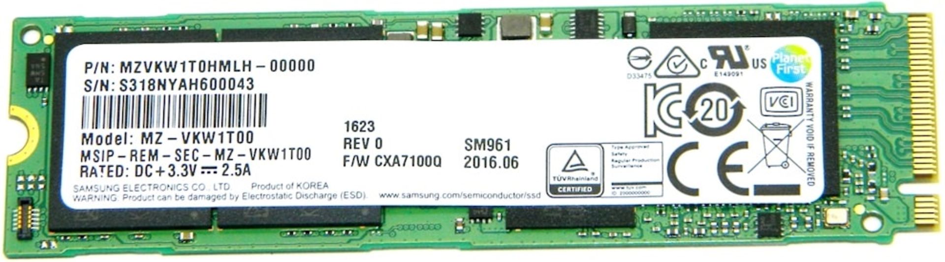 SM-961 NVMe