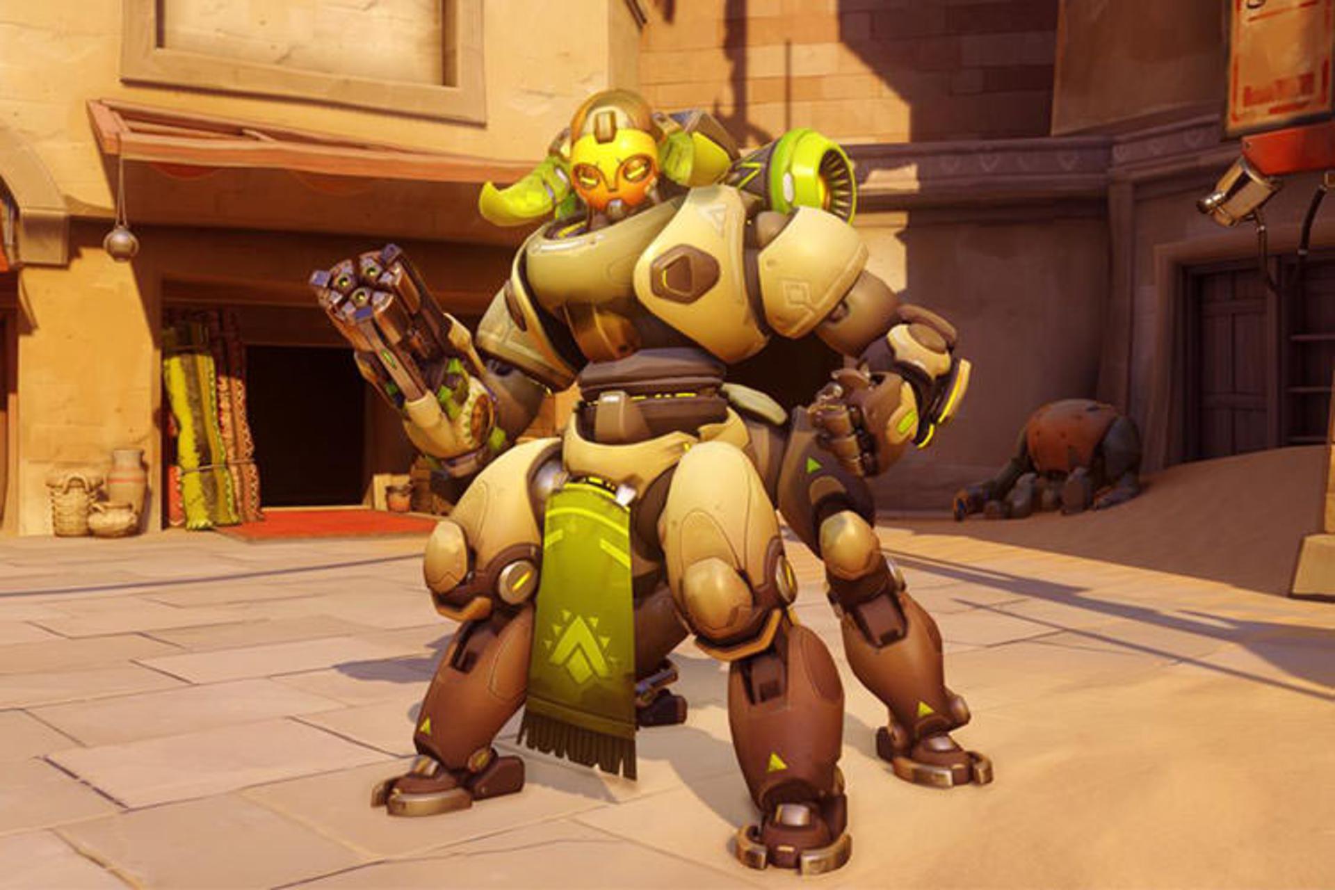شخصیت Orisa بازی Overwatch