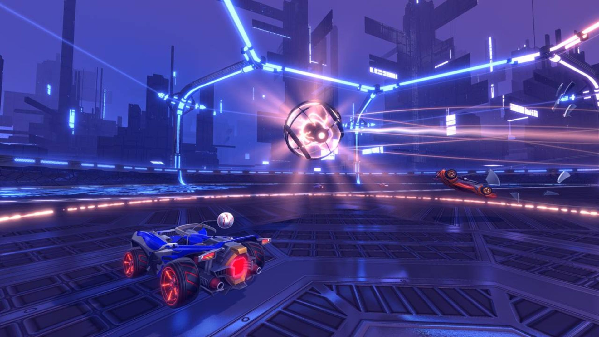 حالت Dropshot بازی Rocket League