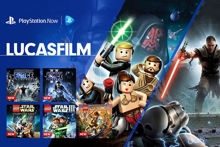 Lucasfilm and Star Wars Game playstation Now