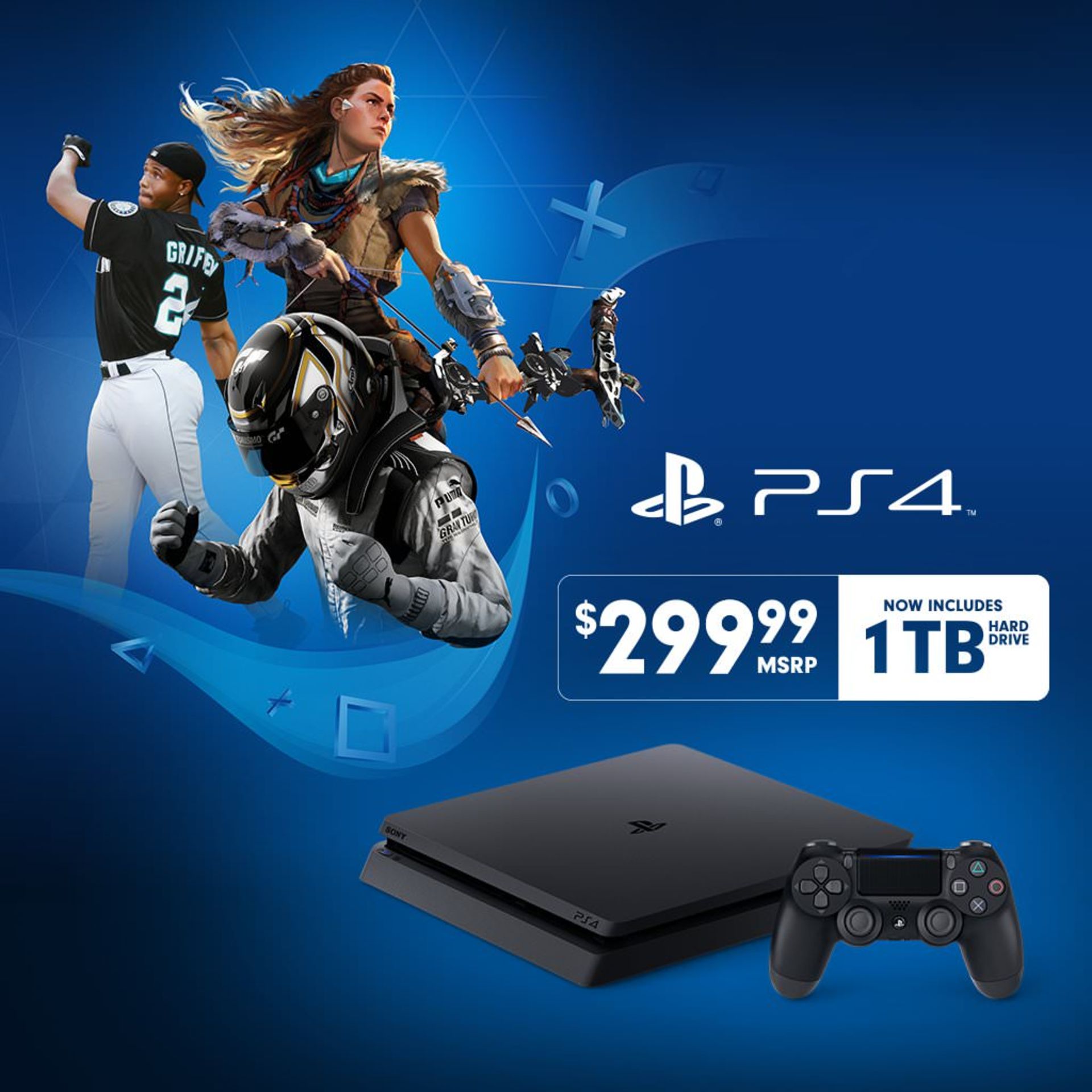 Playstation 4 slim 1 TB US