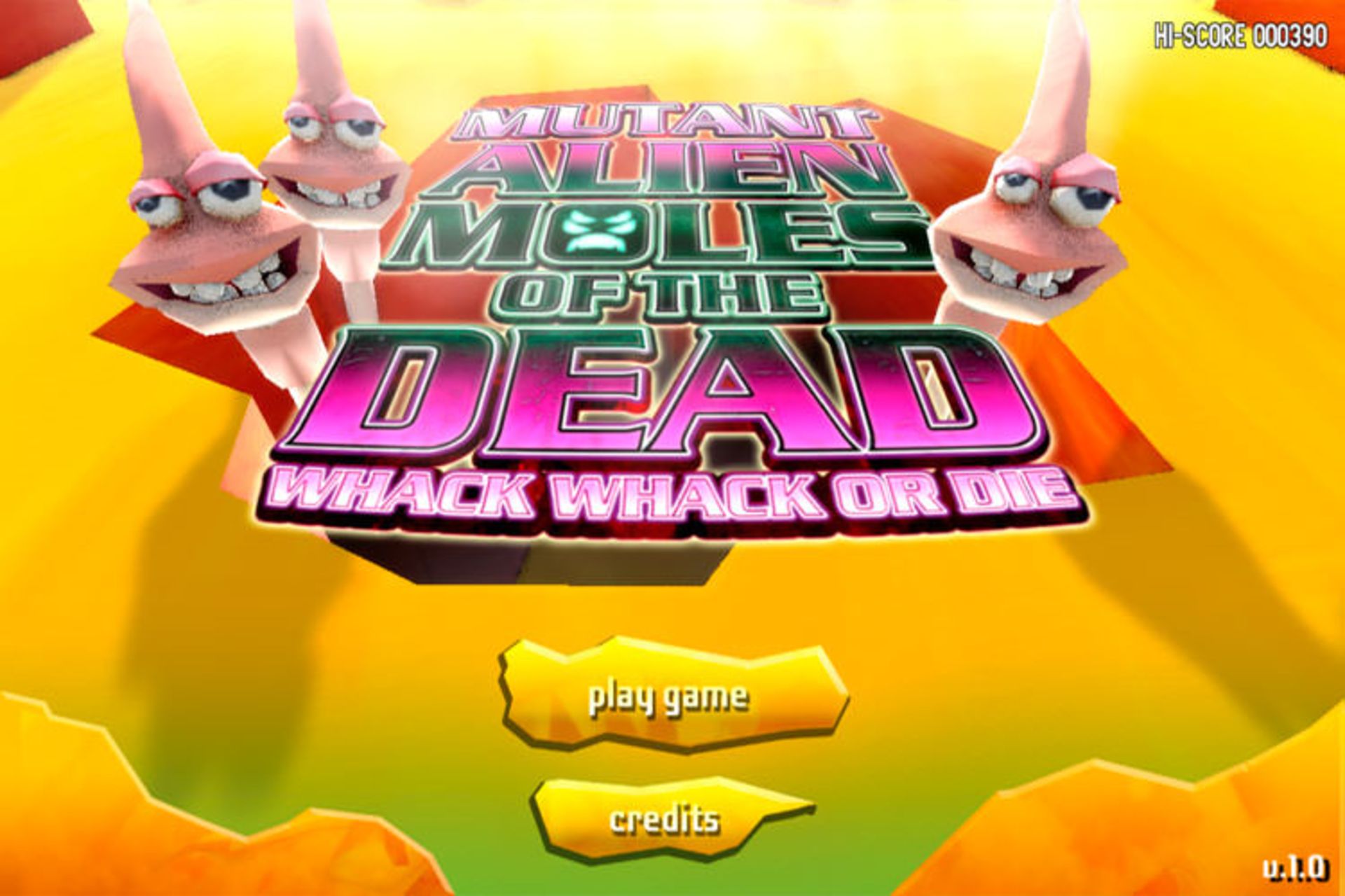 Mutant Alien Moles of the Dead