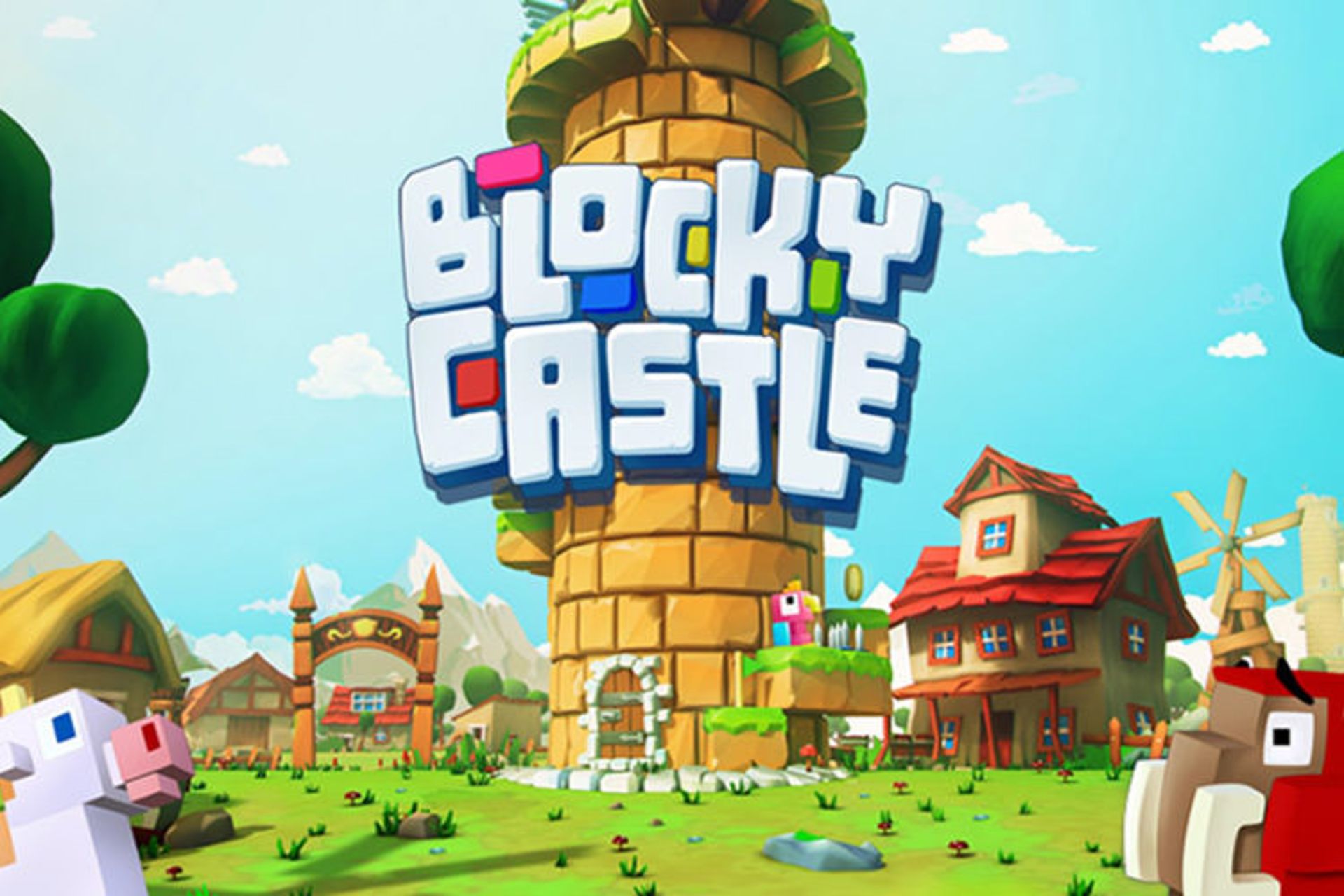 بازی  Blocky Castle