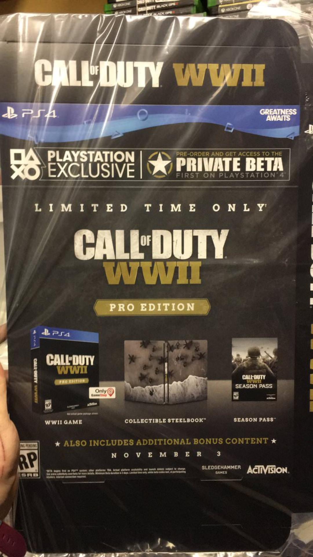  cod: wwii SteelBook