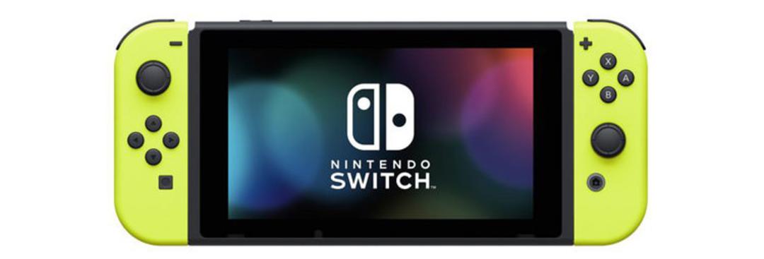 Neon Yellow Joy-Con