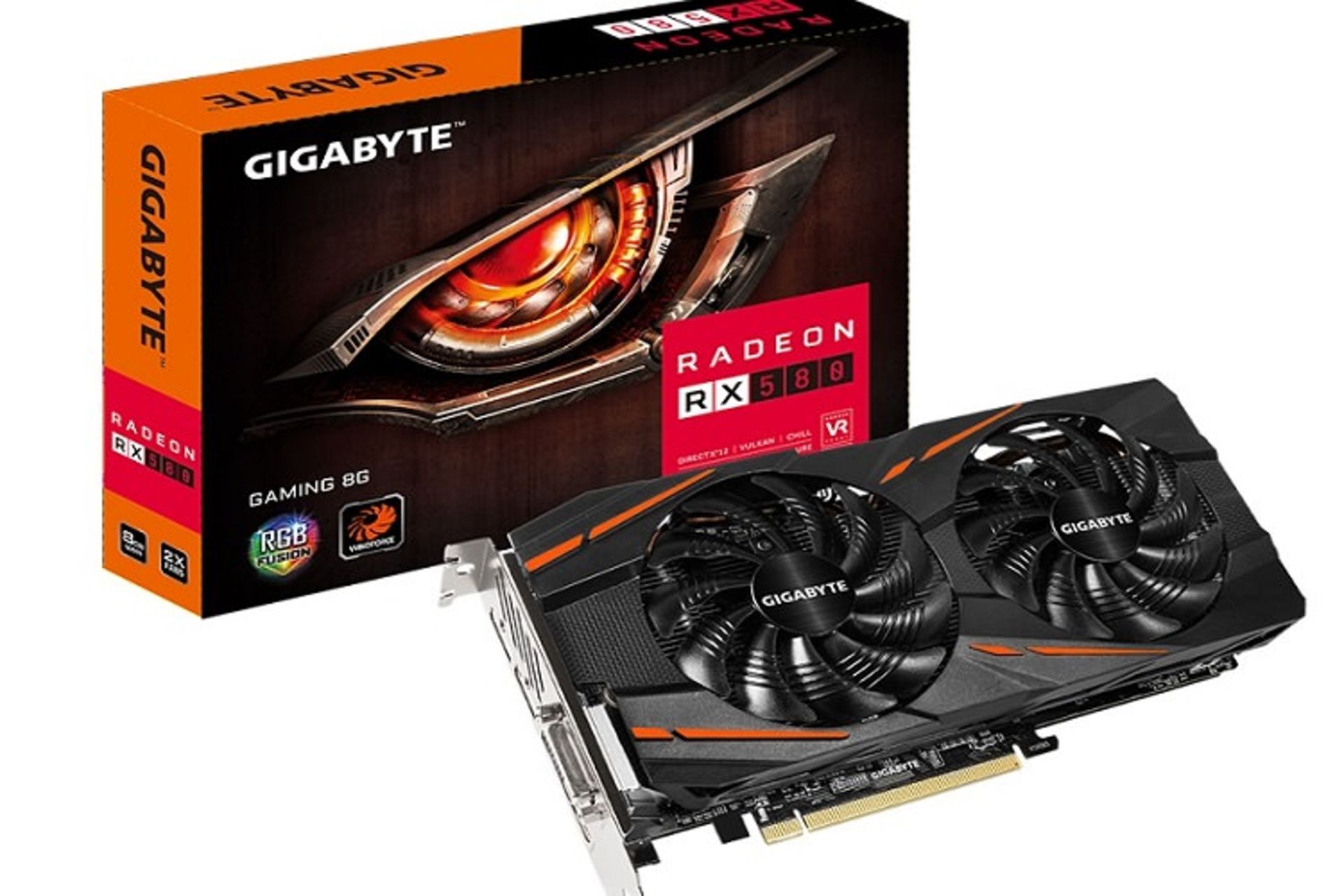 کارت گرافیک سری Radeon RX 500 گیگابایت