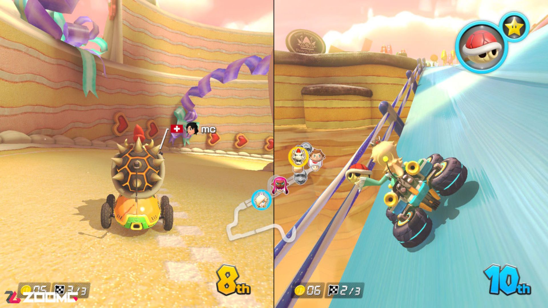 بازی Mario Kart 8 Deluxe Zoomg