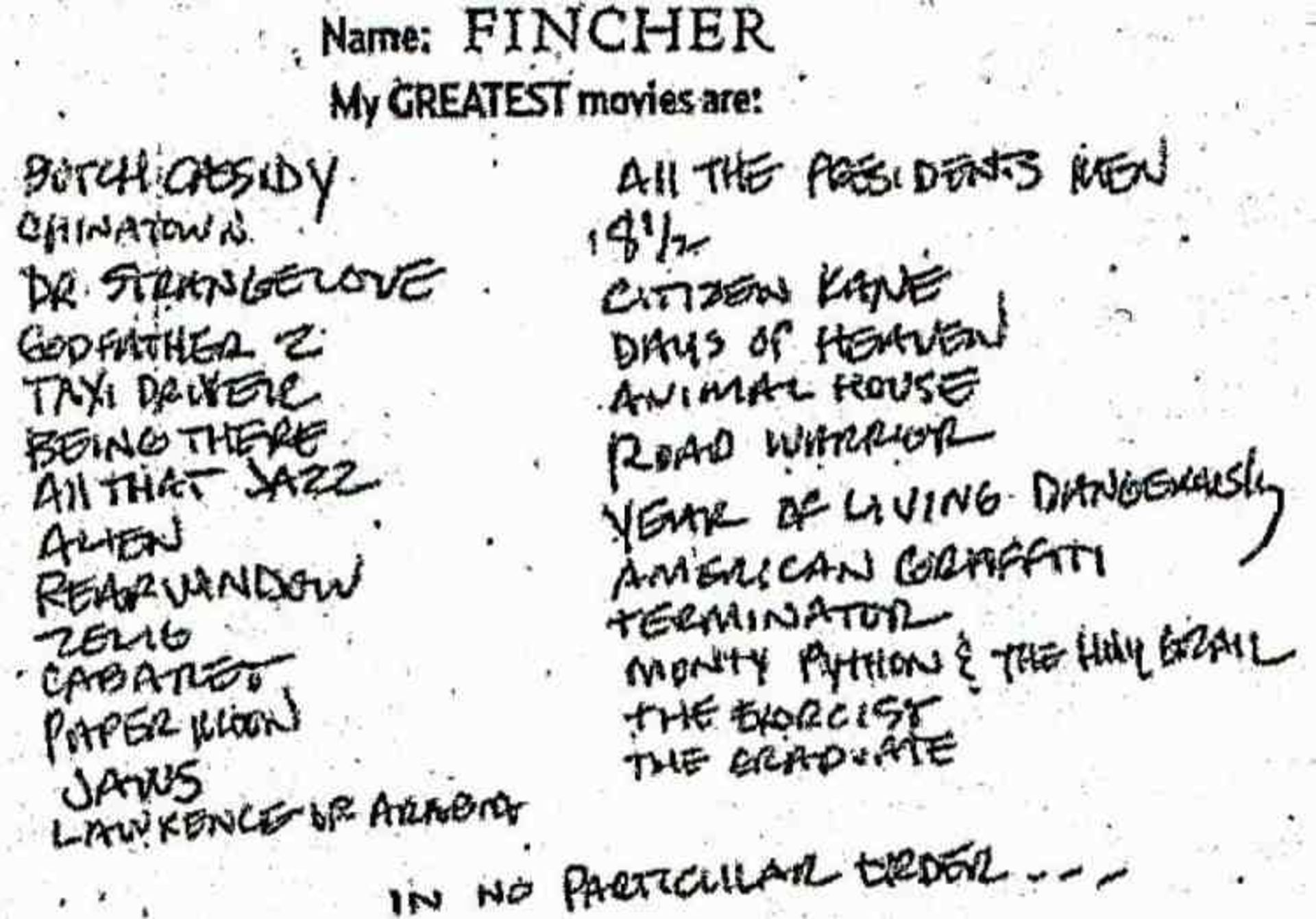 david fincher