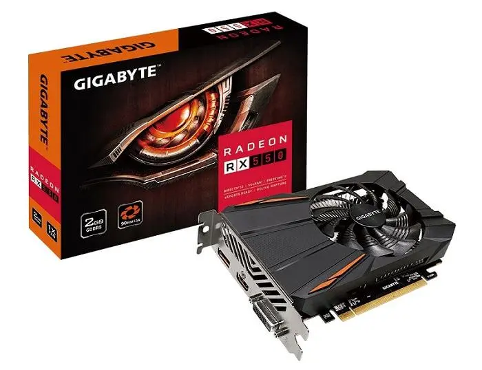 Gigabyte RX 550 D5 2G