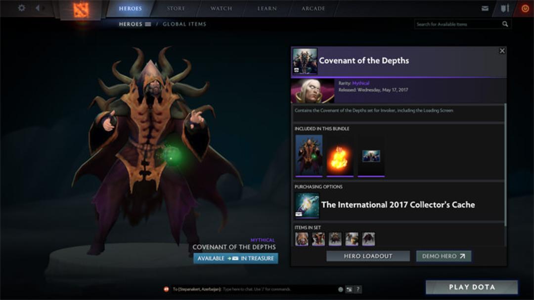The International 2017 Collector’s Cache