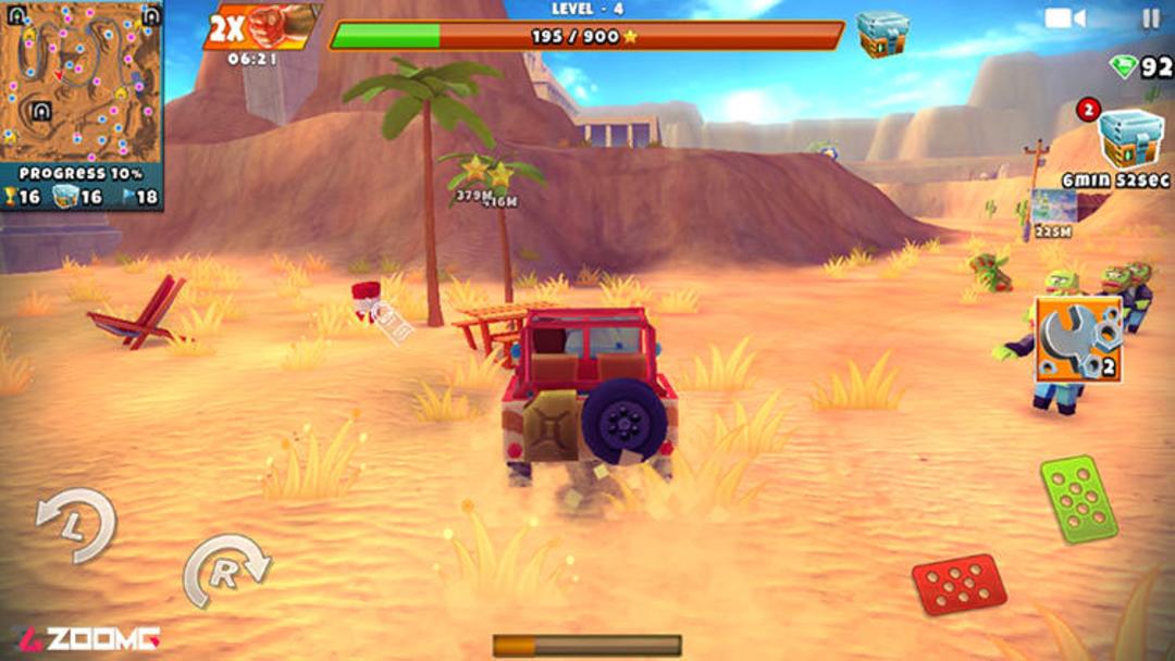 بازی Zombie Offroad Safari