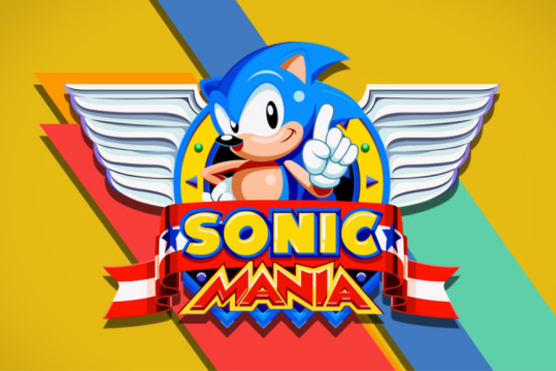 لوگو بازی Sonic Mania 