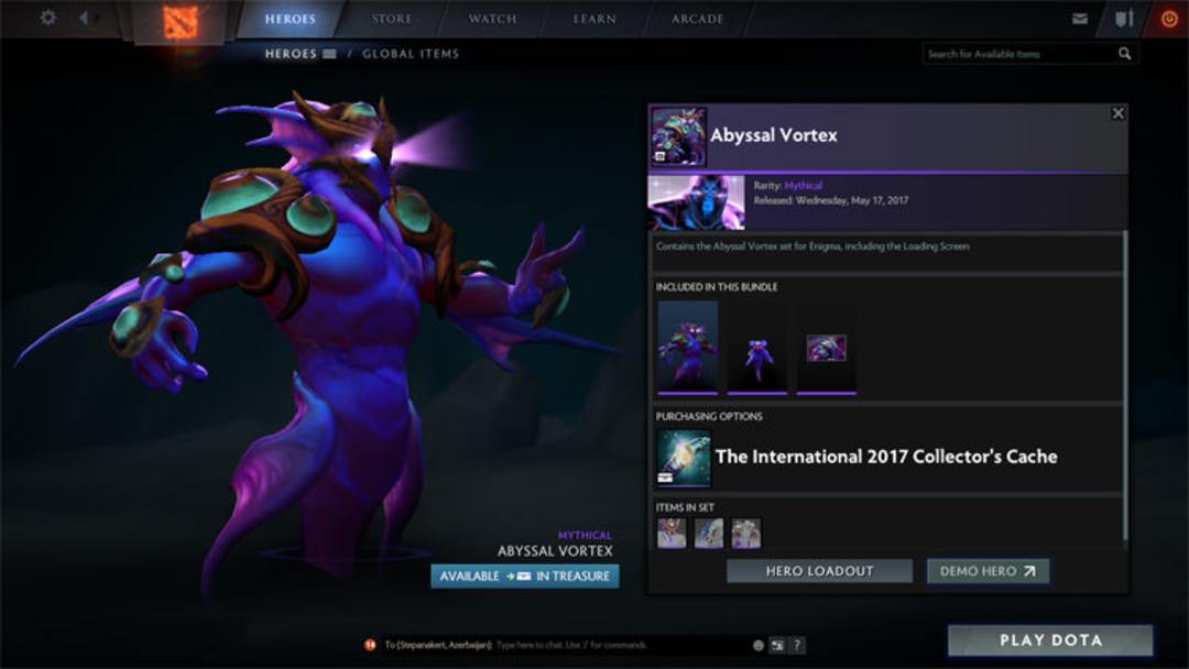 The International 2017 Collector’s Cache