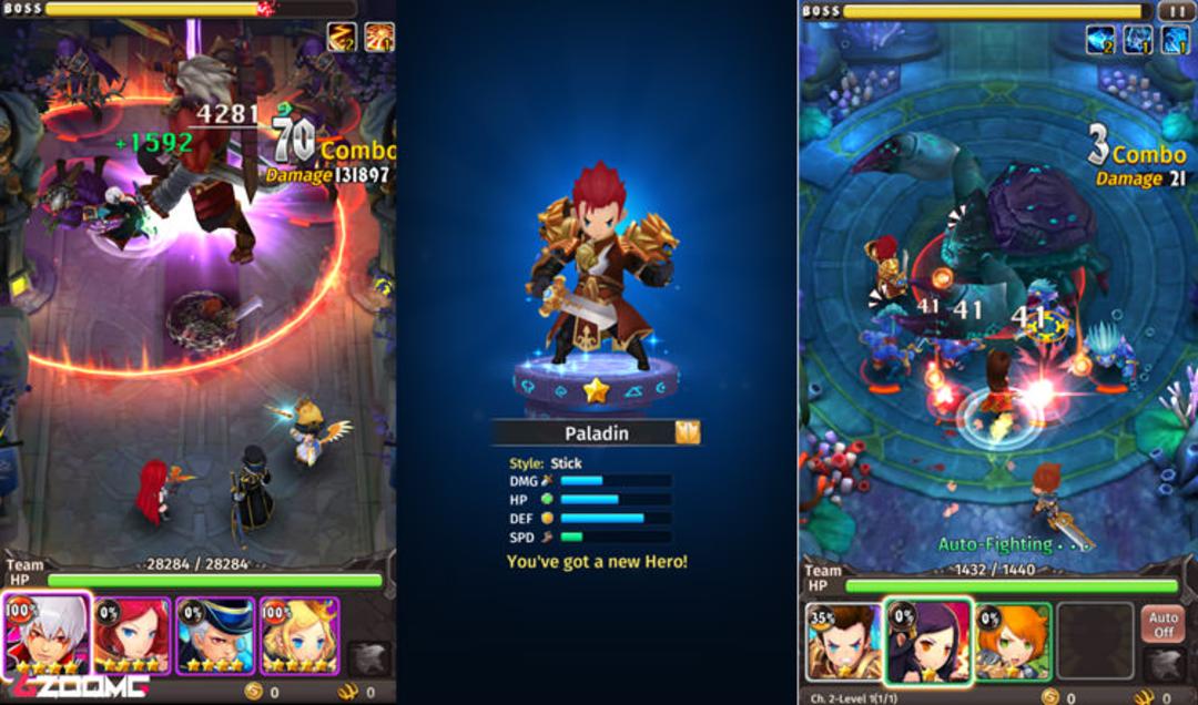 بازی Hyper Heroes: Marble-Like RPG 