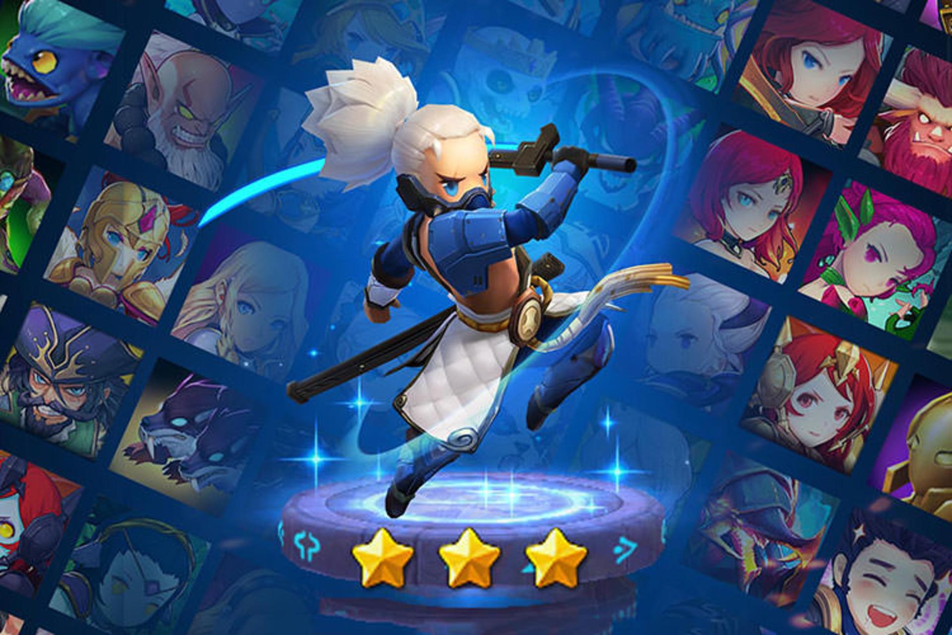 بازی Hyper Heroes: Marble-Like RPG 