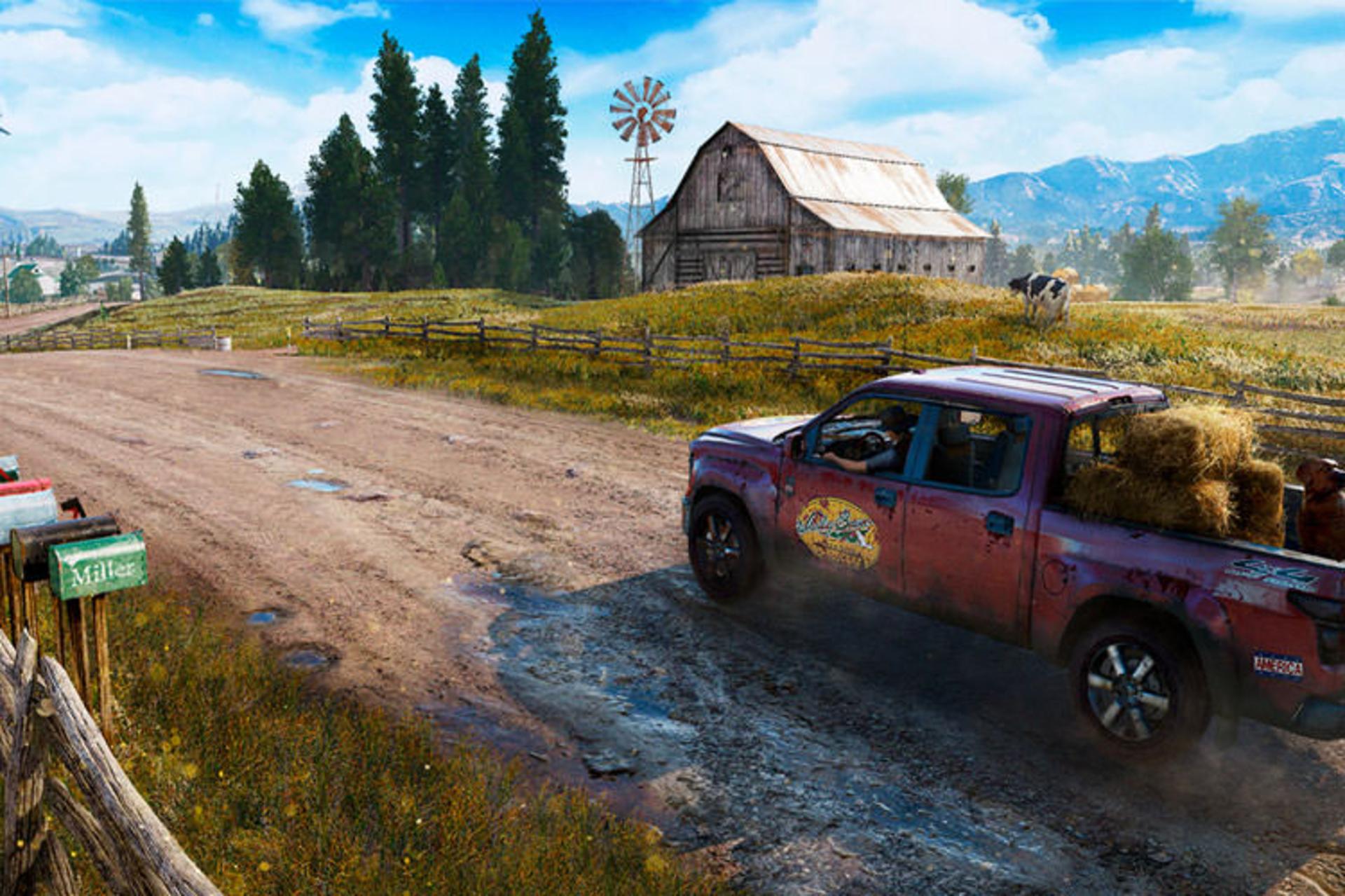 عبور ماشین در بازی Far Cry 5