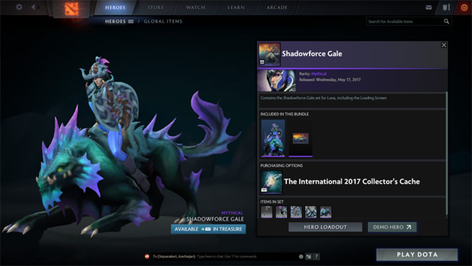 The International 2017 Collector’s Cache