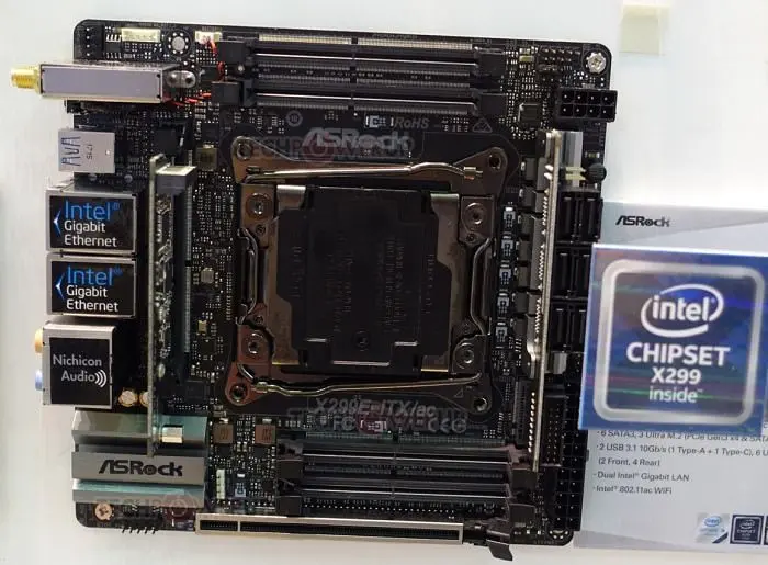 ASRock X299E-ITX-AC Motherboard