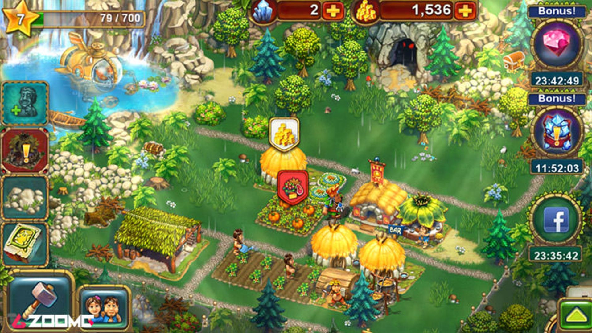 بازی The Tribez: Build a Village