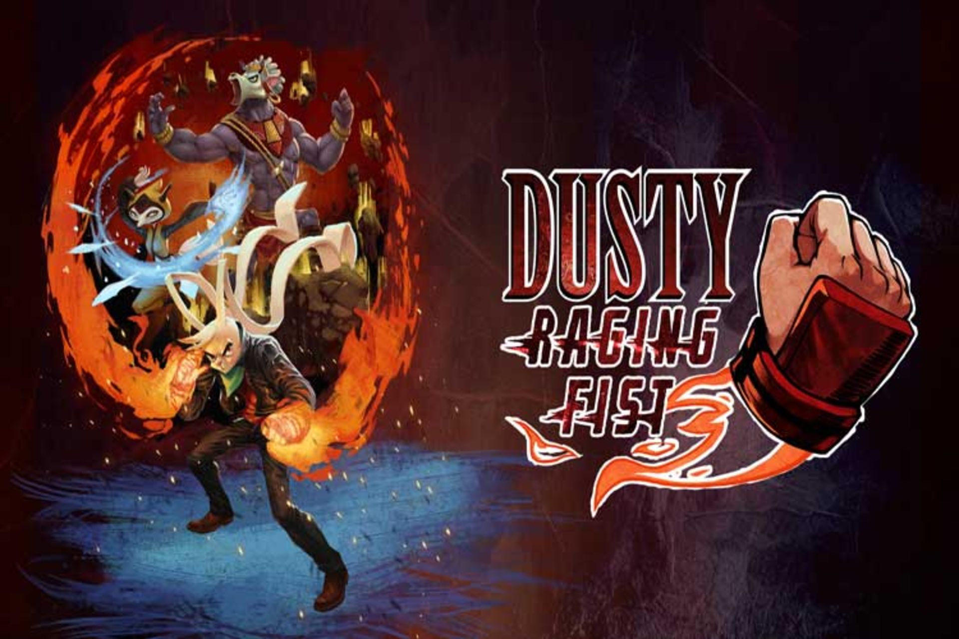 dusty raging fist