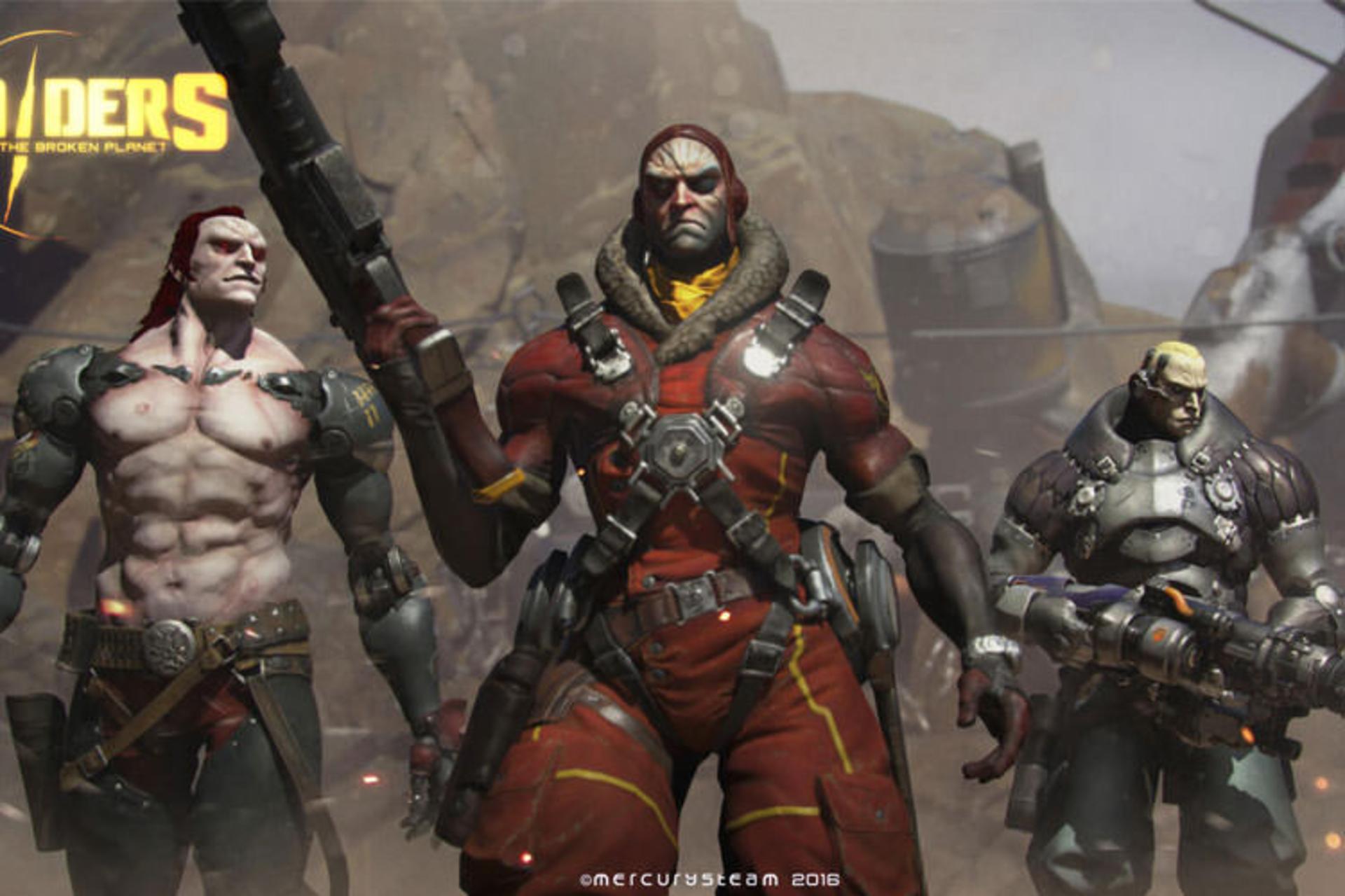 بازی Raiders of the Broken Planet