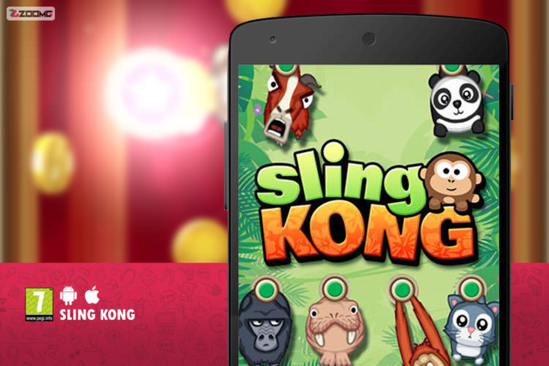 بازی Sling Kong
