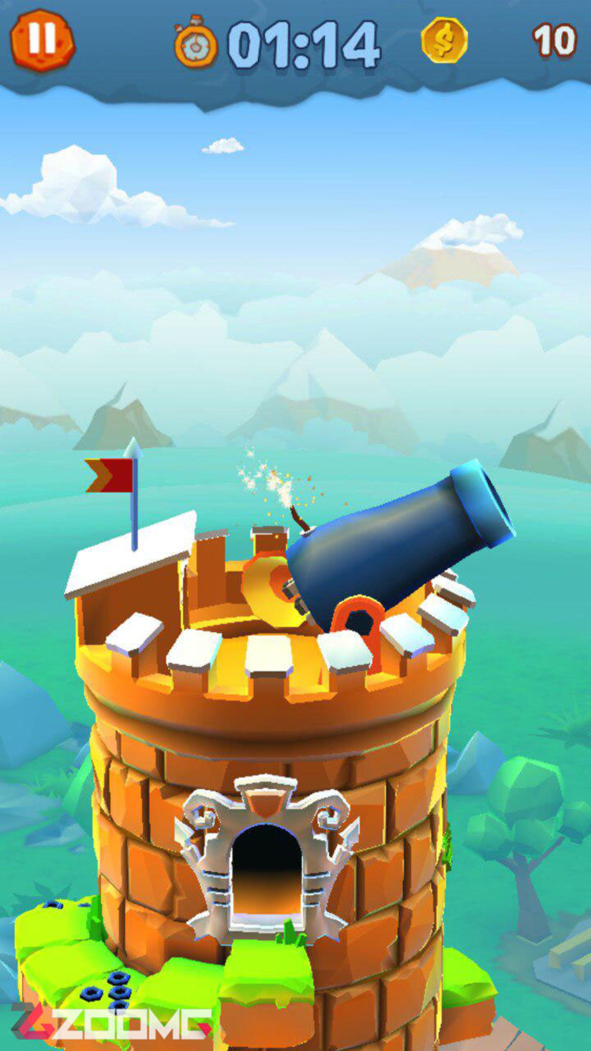 بازی موبایل Blocky Castle