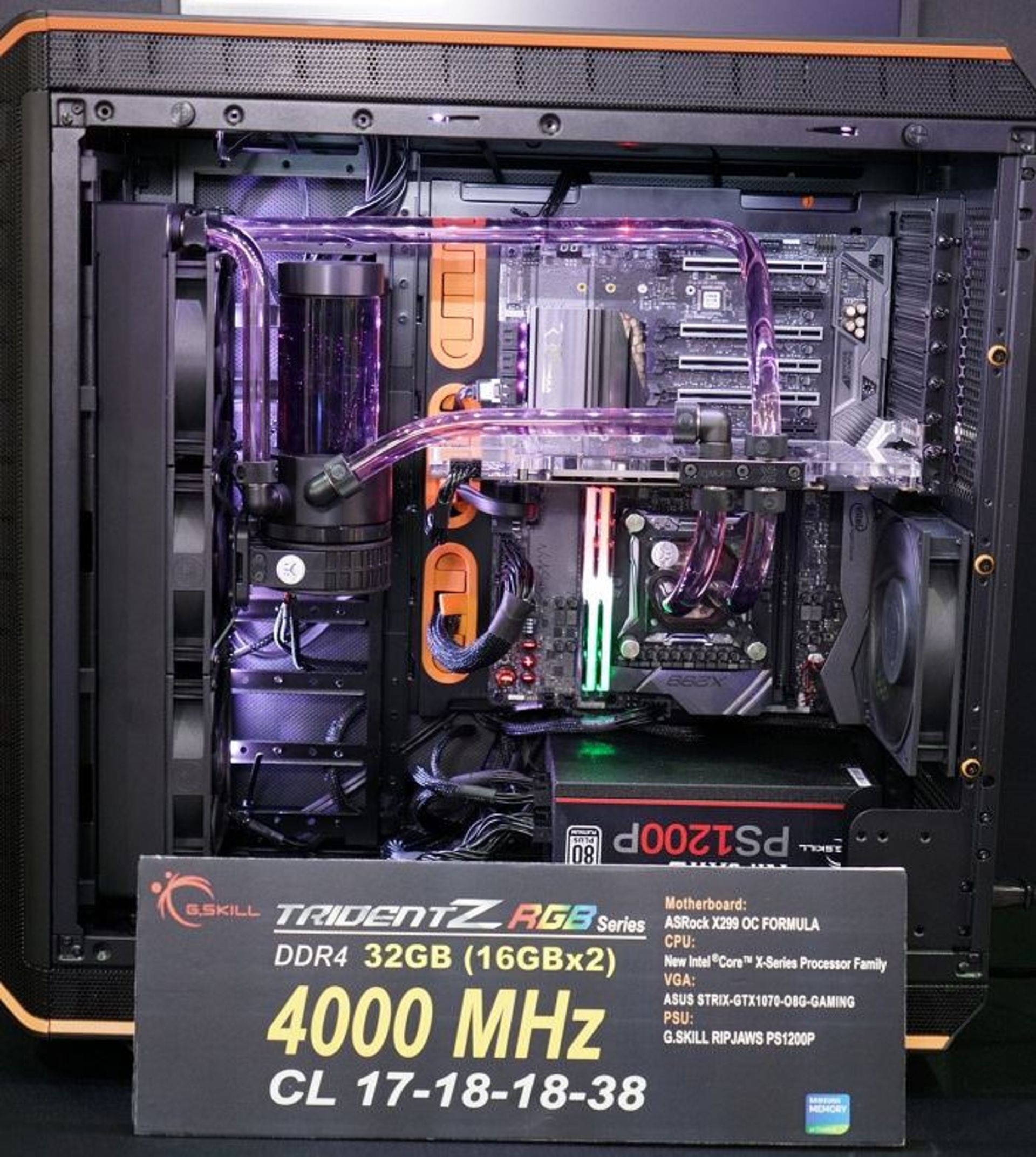 Trident Z RGB 4000MHz CL 17-18-18-38