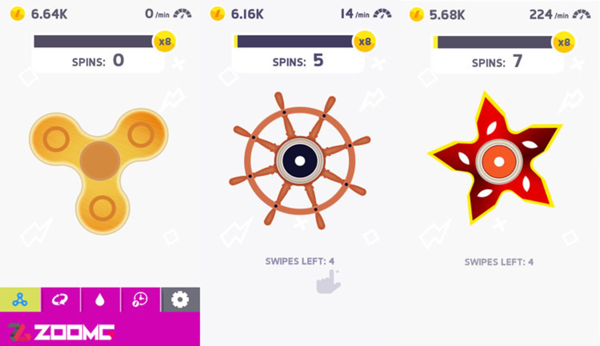 بازی Fidget Spinner