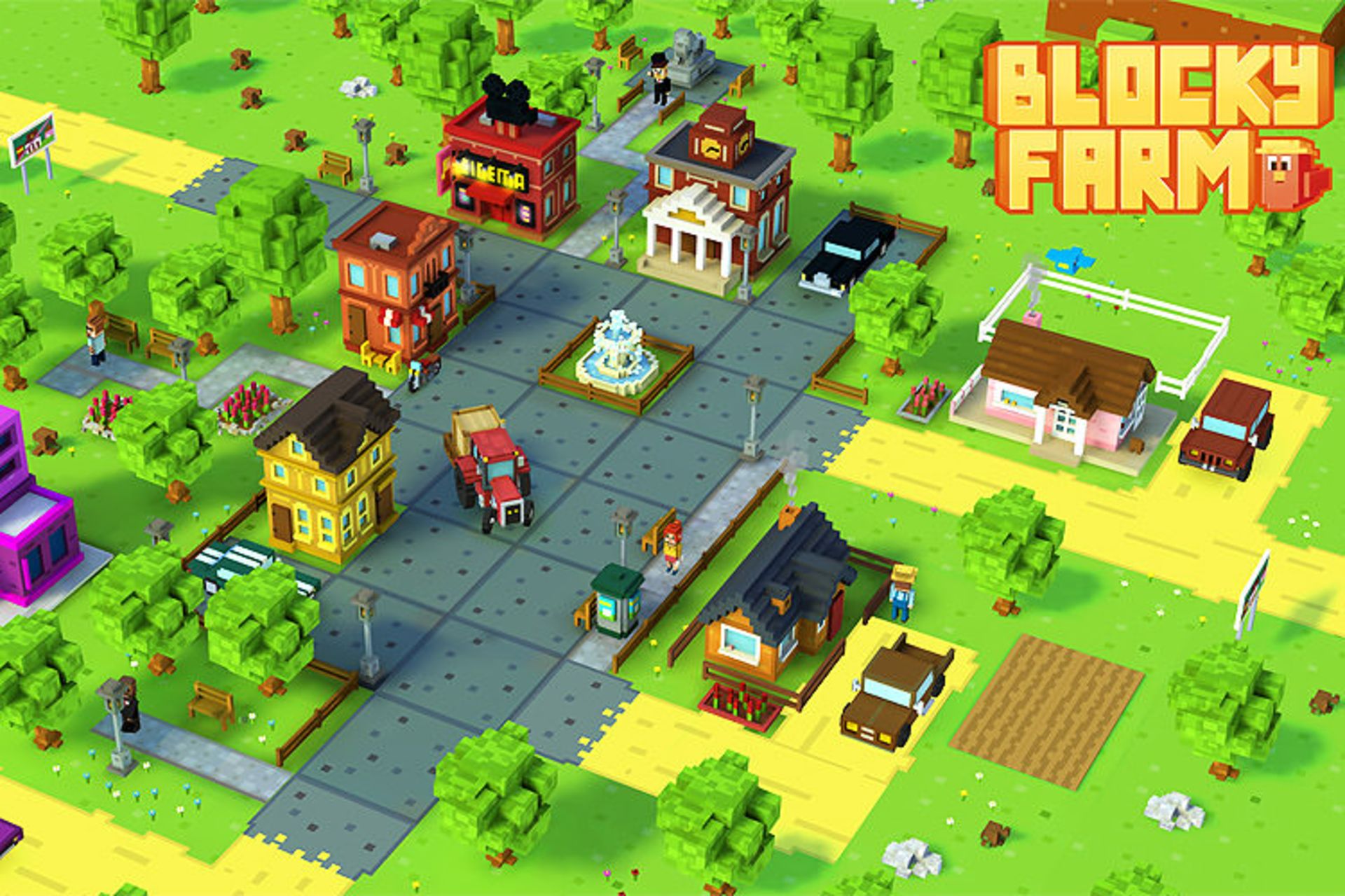 blocky farm