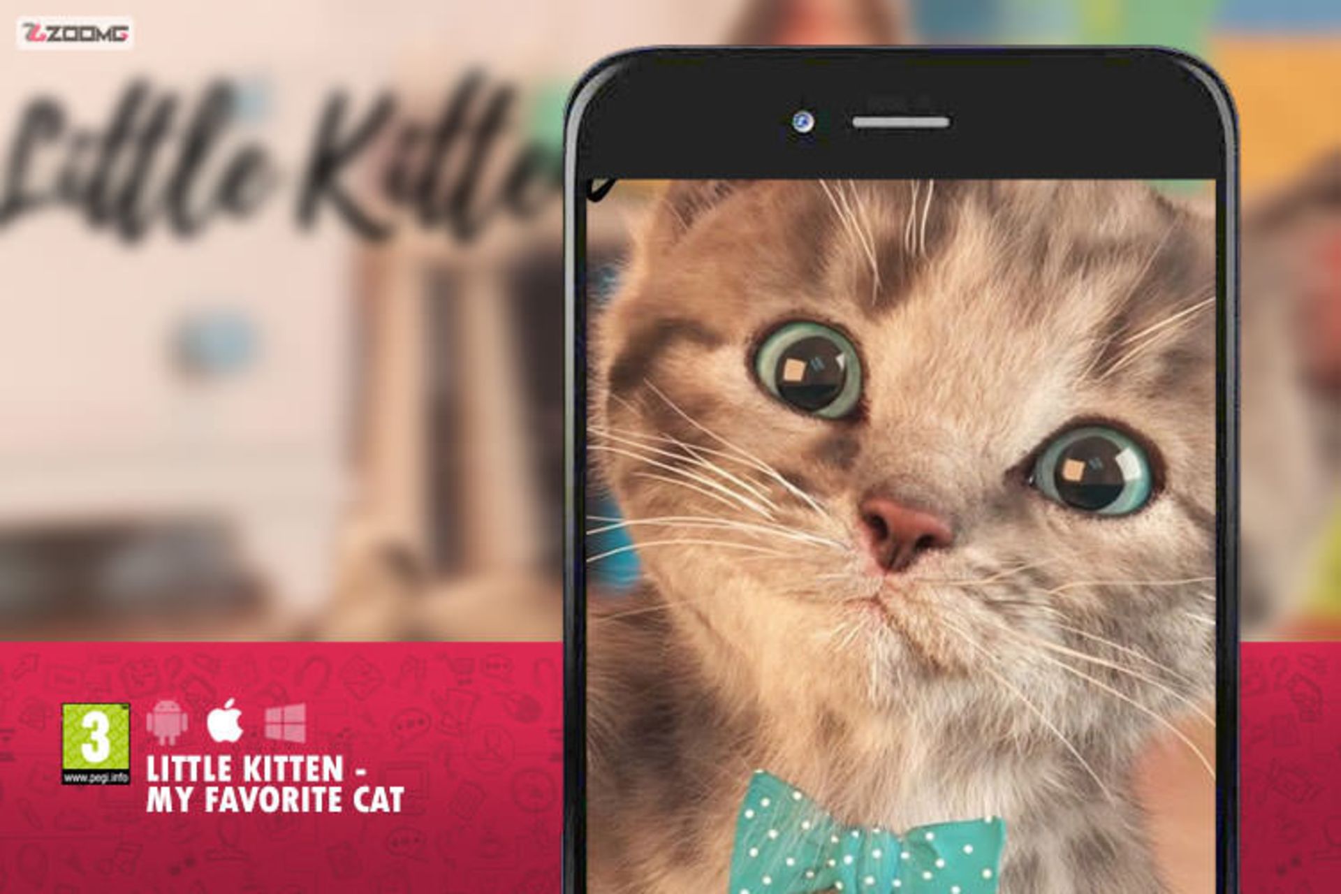 بازی آیفون Little Kitten My Favorite Cat