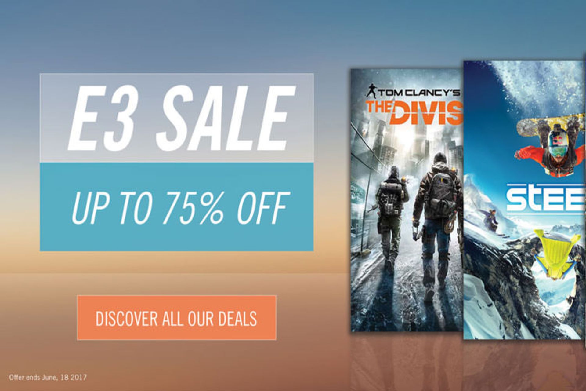 e3 sale