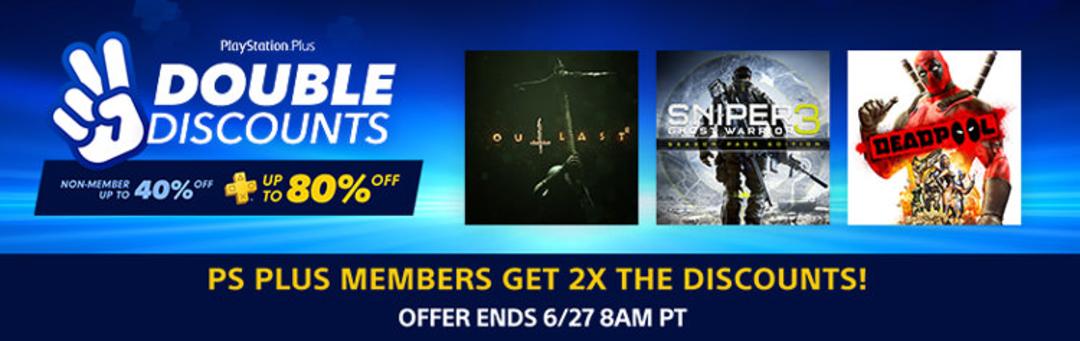 Playstation Double Discount