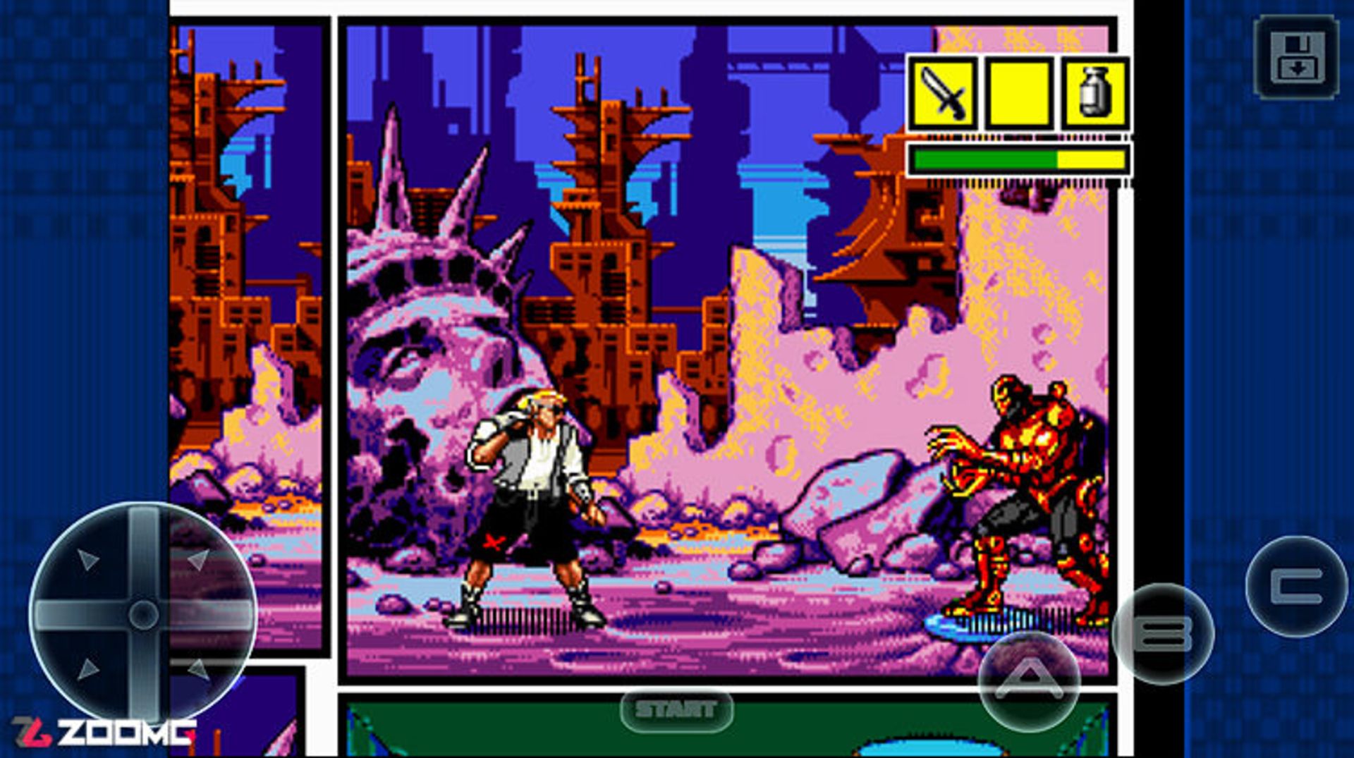بازی موبایل Comix Zone