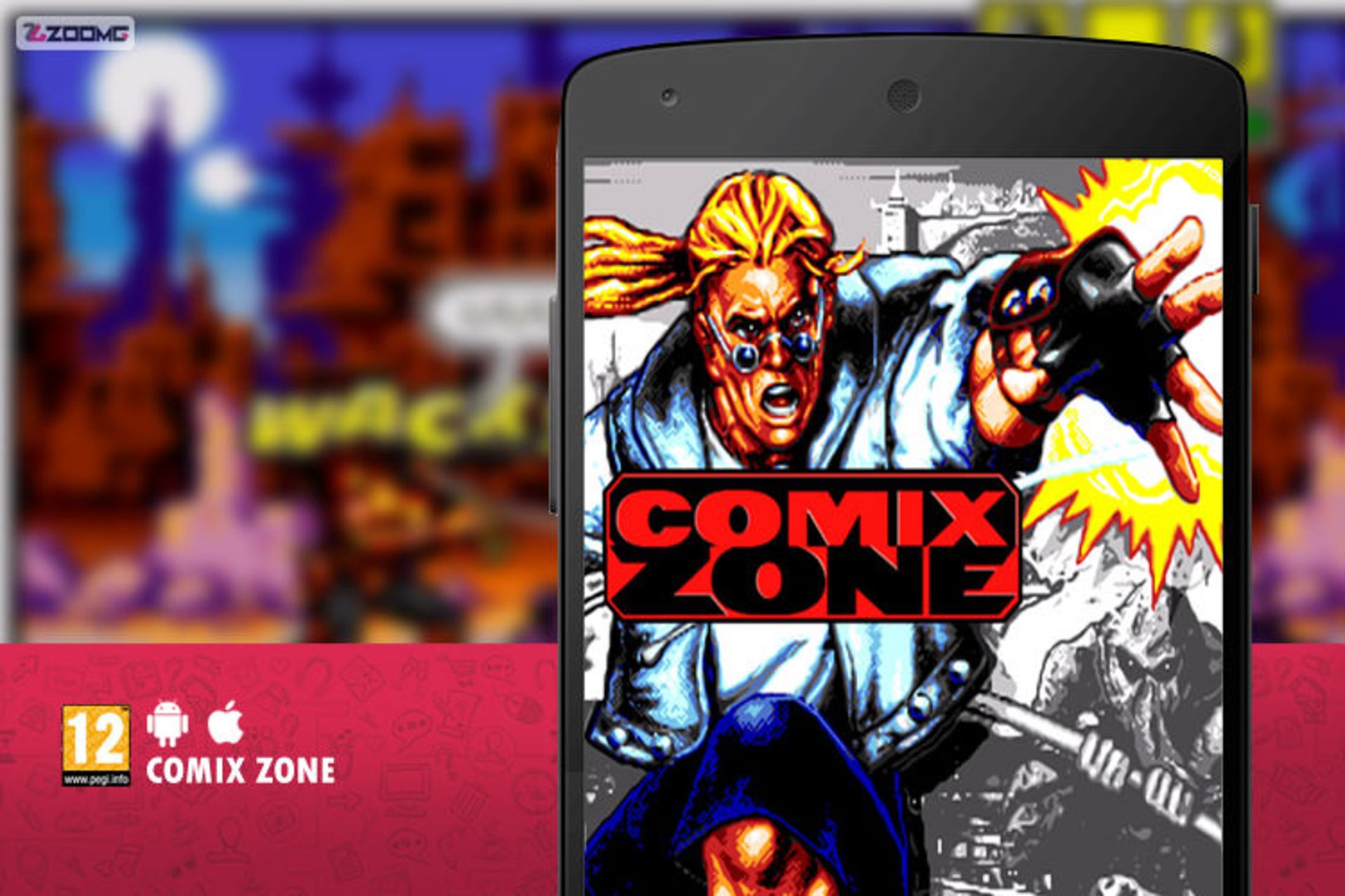 بازی موبایل Comix Zone