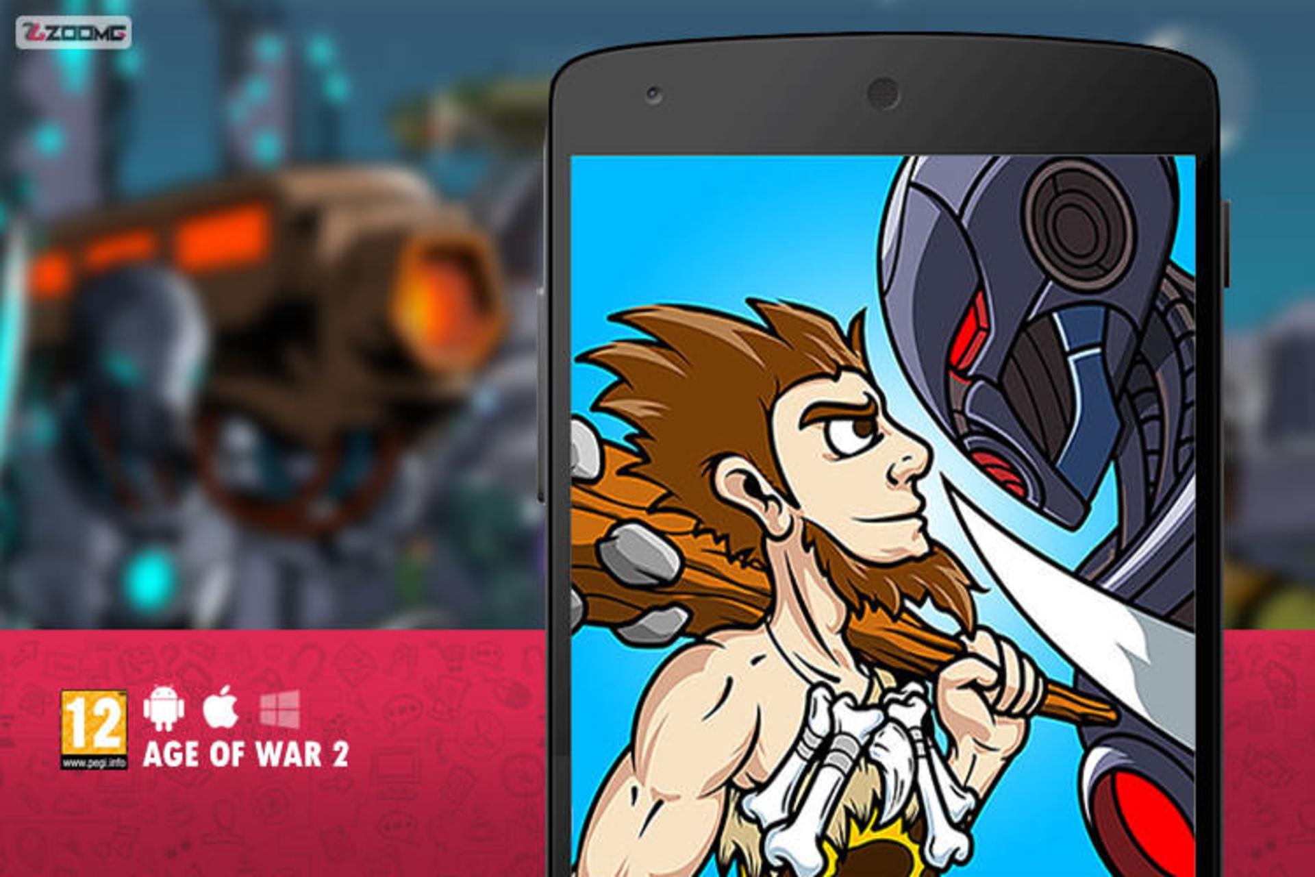 بازی موبایل Age of War 2