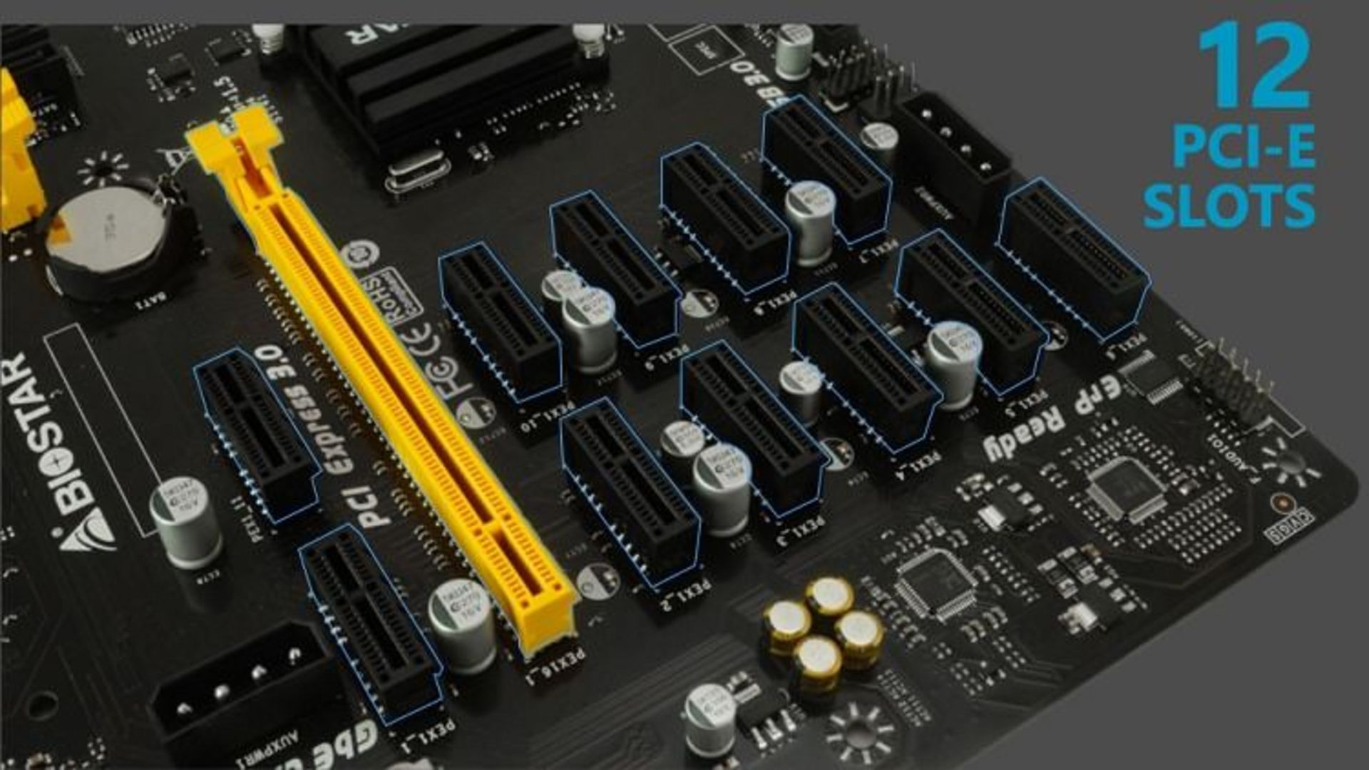 Biostar TB250-BTC PRO Mining Motherboard