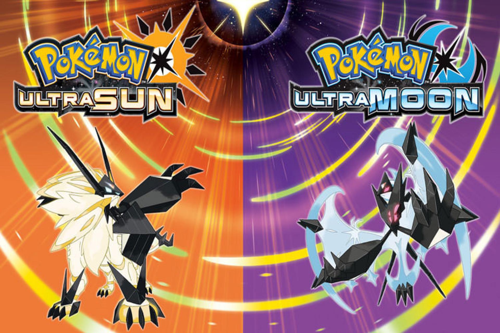  Pokémon Ultra Moon  and sun