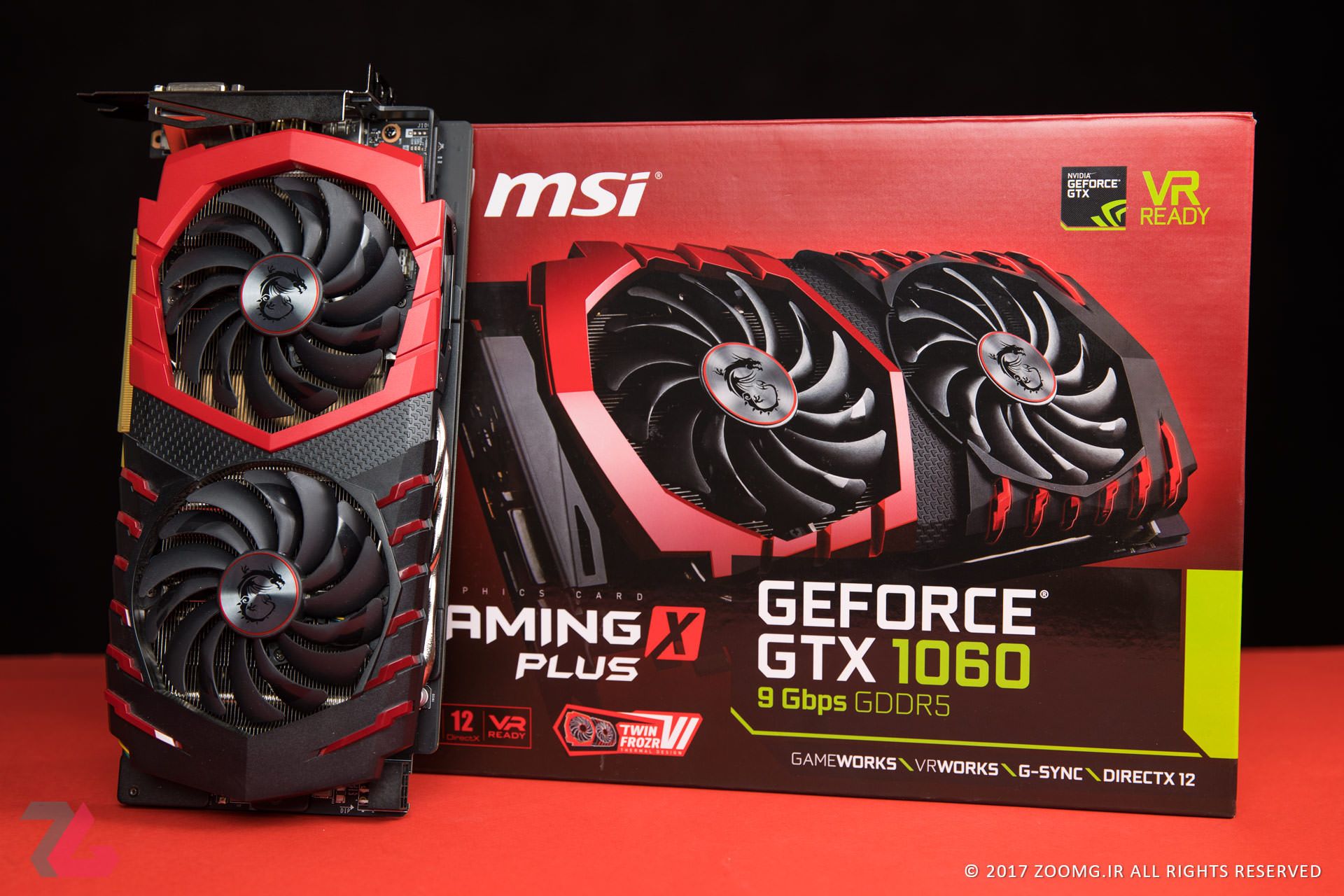 MSI GTX 1060 Gaming X Plus ZoomG