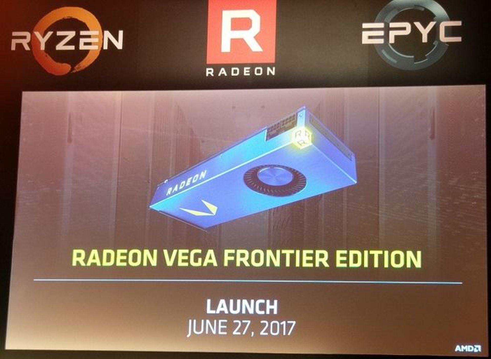 AMD Radeon Vega Frontier Edition