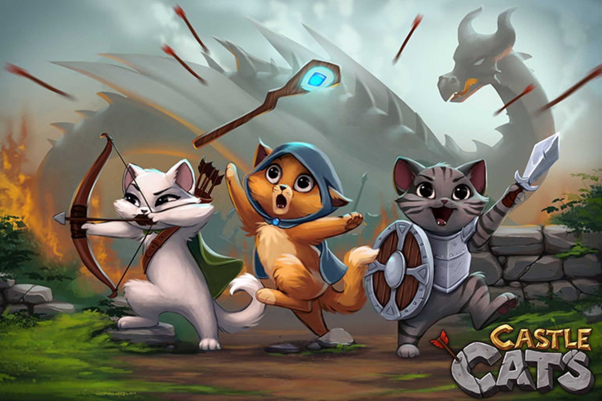 بازی Castle Cats