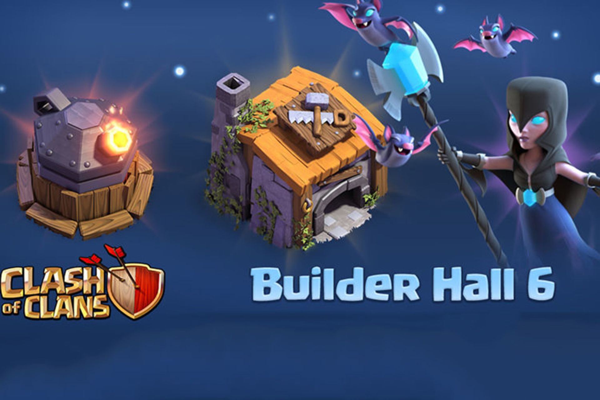 آپدیت جدید کلش اف کلنز Builder base 6