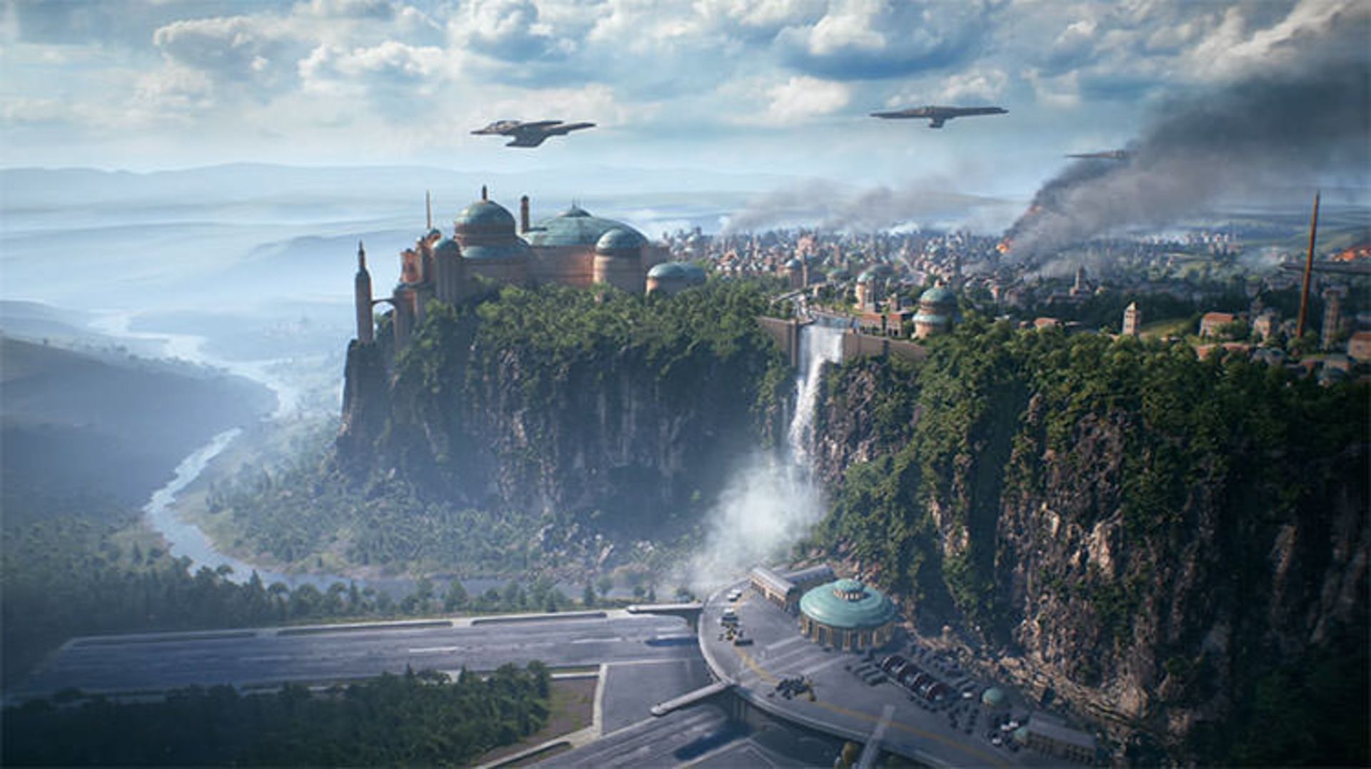 نقشه Naboo بازی Star Wars Battlefront 2