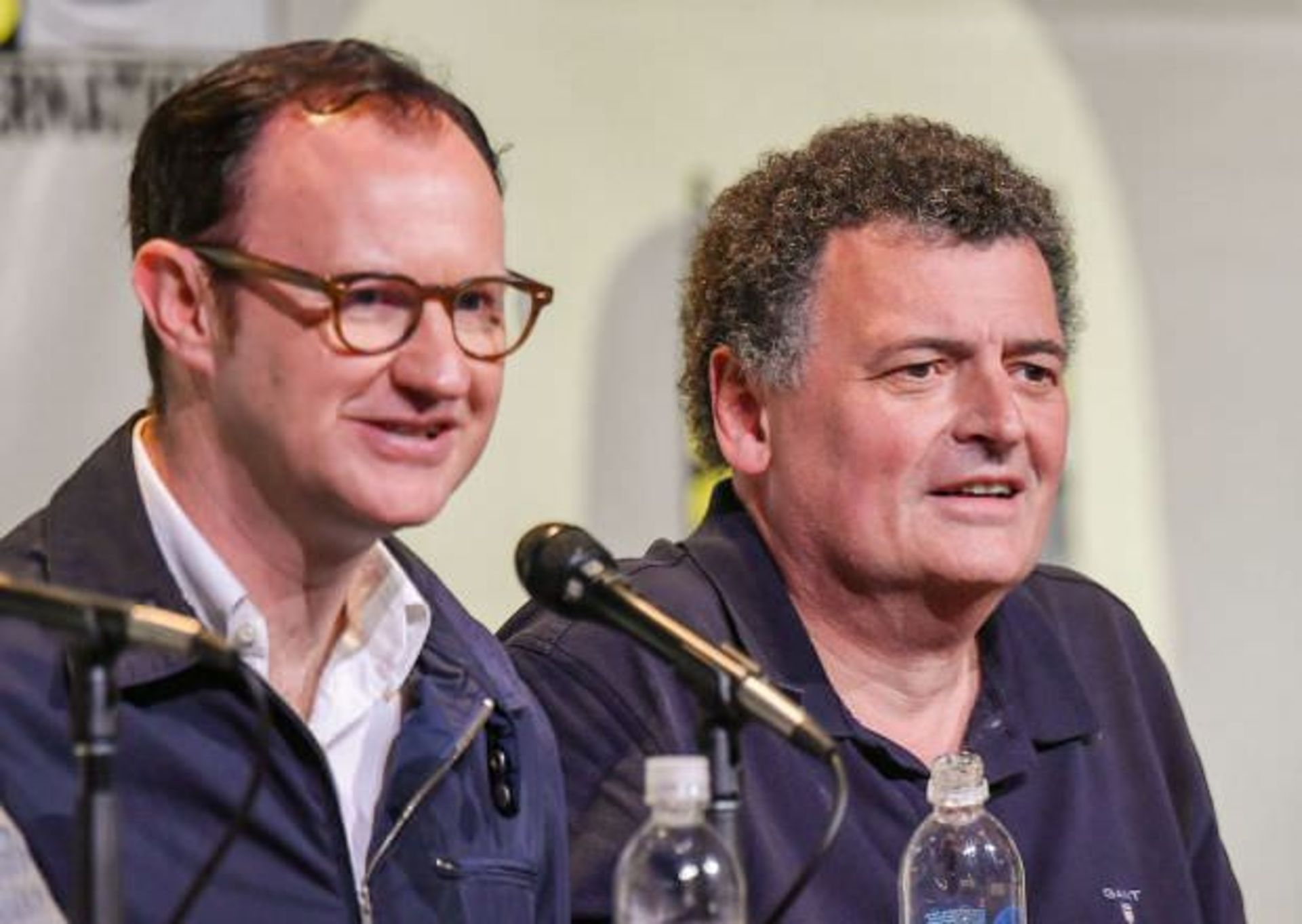 Steven Moffat and Mark Gatiss