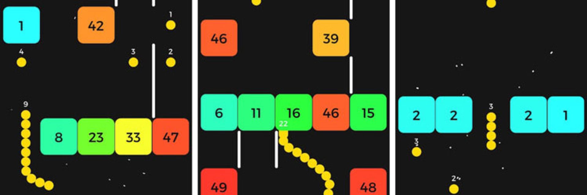 بازی Snake vs Block