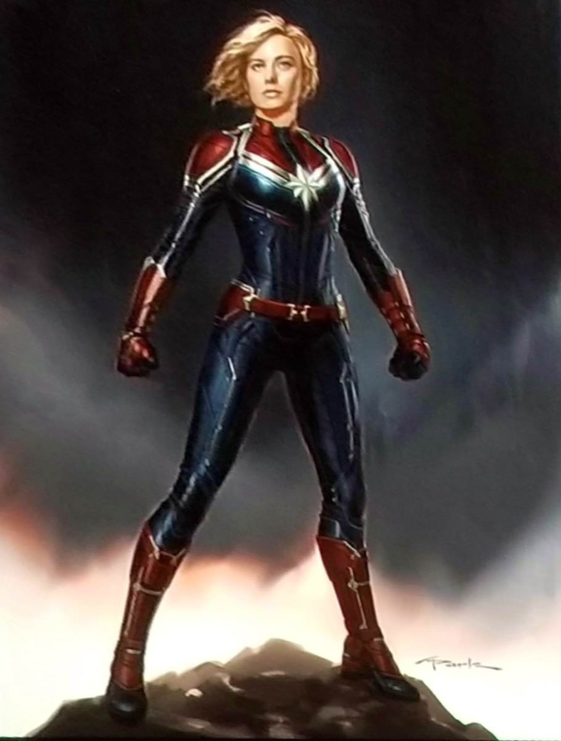 Captain Marvel concept art