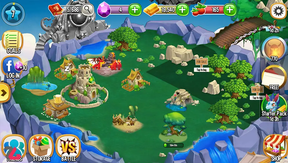 بازی Dragon City