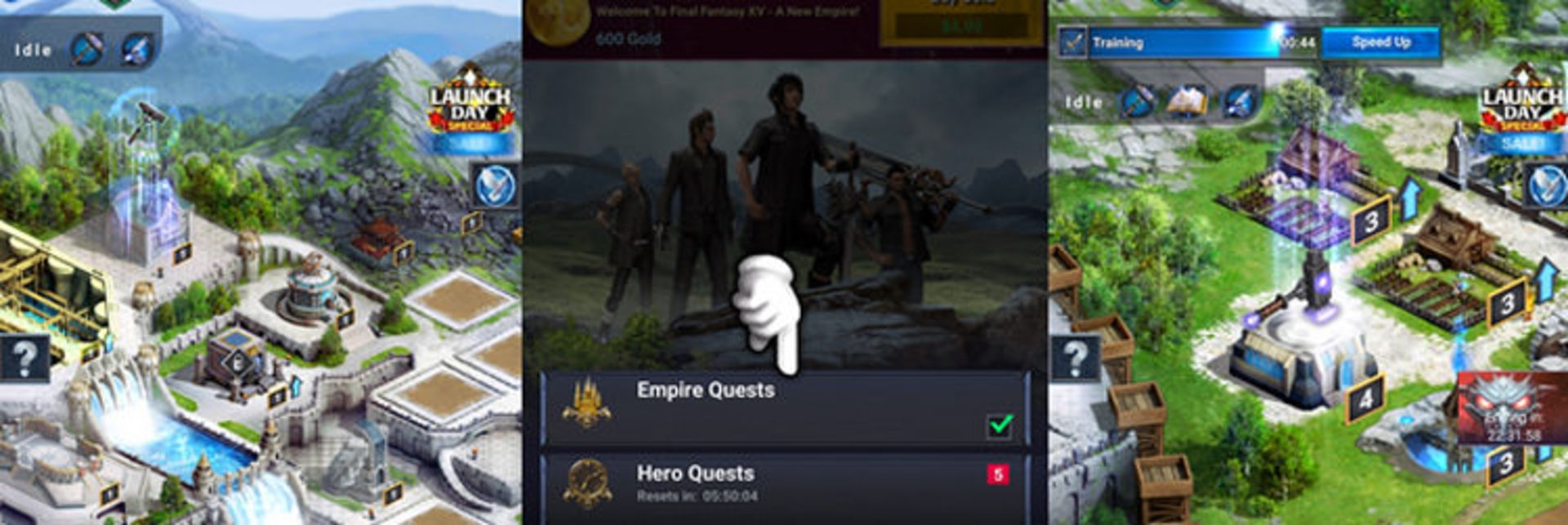 بازی Final Fantasy XV: A New Empire